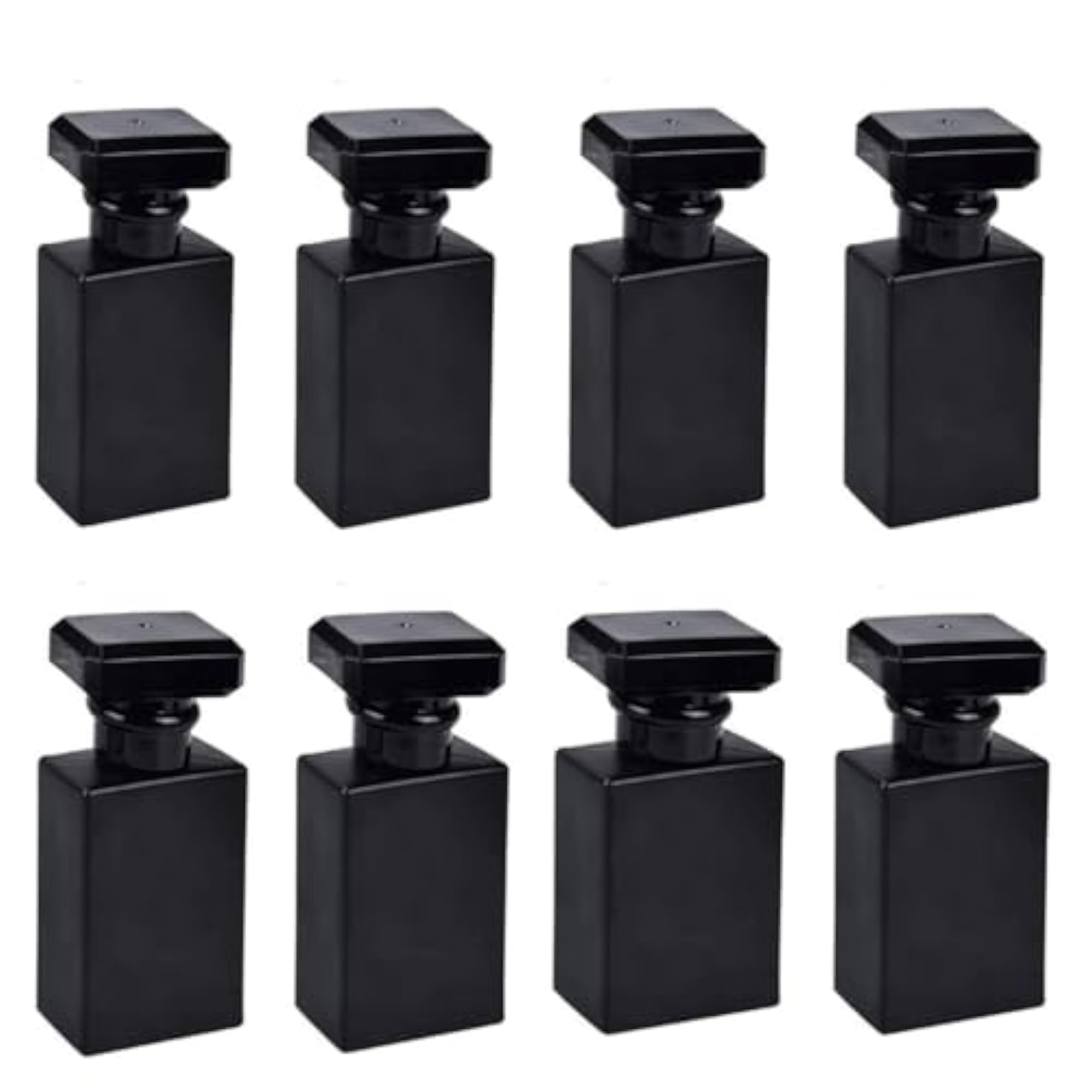 8-Pack Clear Travel Perfume Spray Atomizer Bottles